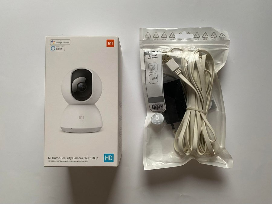 Xiaomi Övervakningskamera Övervakning Kamera Camera Mi Home Security Cam 360