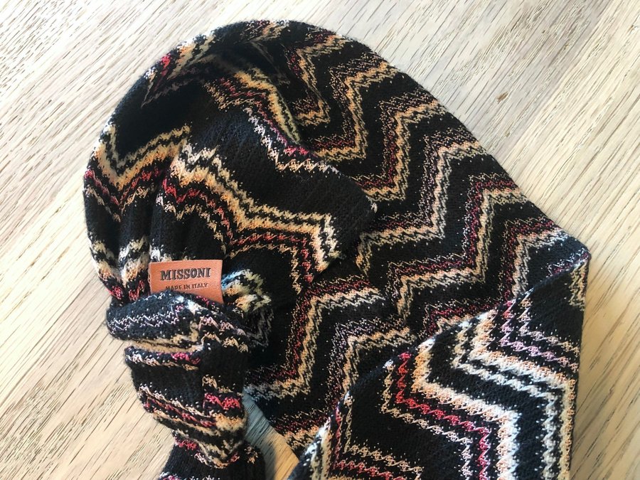 MISSONI STICKAT PANNBAND ULL ZIGZAG HEADBAND