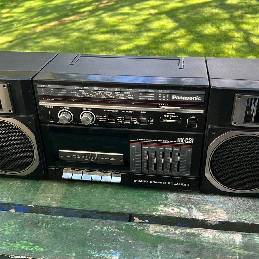 Panasonic RX-C31 ” Boombox”  RETRO