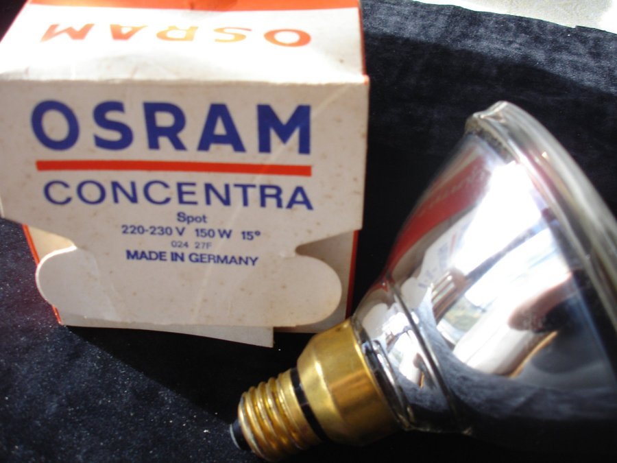 4 ST Osram Concentra Spot 150W