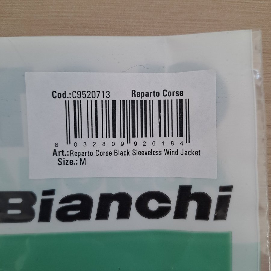 Bianchi väst storlek M