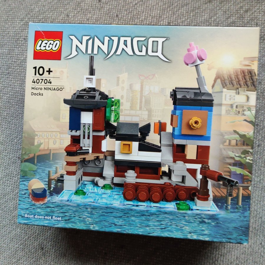 Lego Micro Ninjago Docks 40704 - OÖPPNAD