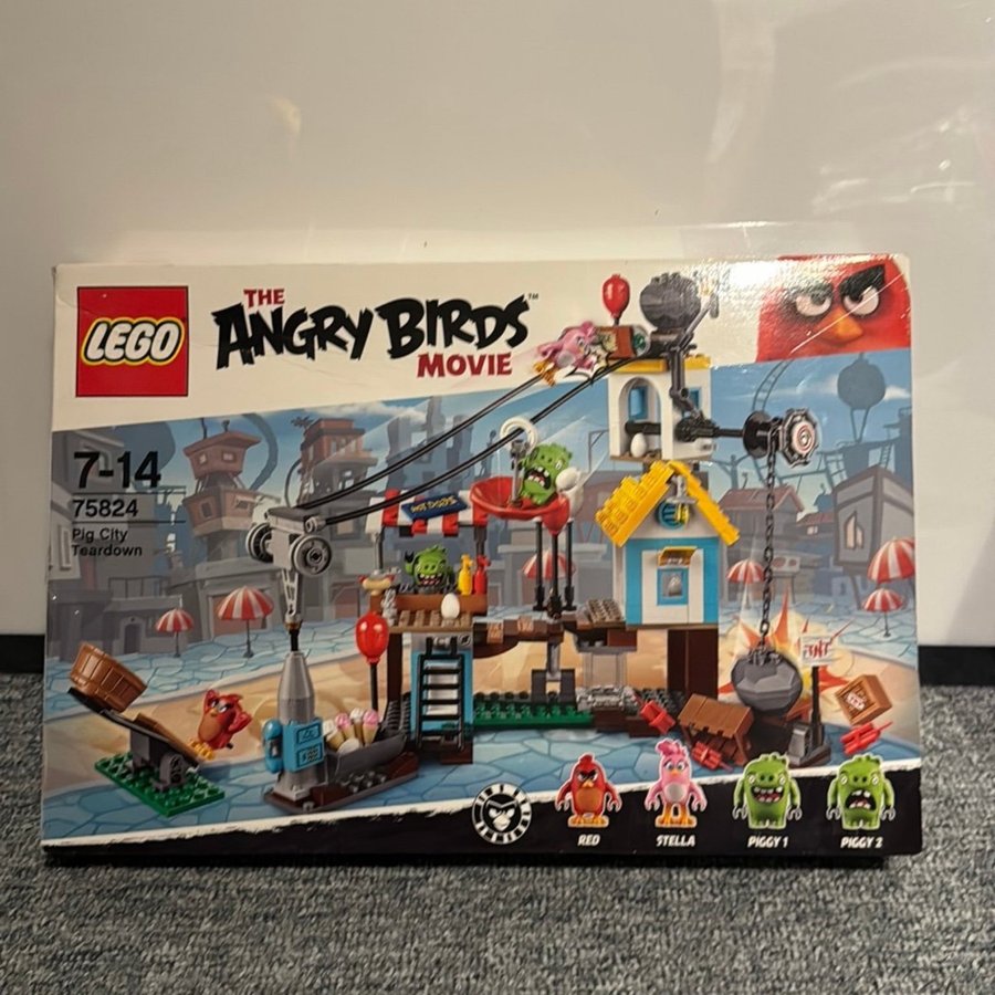 LEGO The Angry Birds Movie Big City Teardown 75824