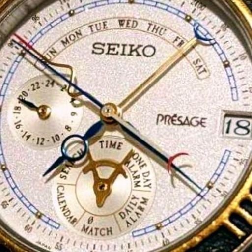 Vintage The Legendary Worldtime Presage Seiko Men's Watch 1993