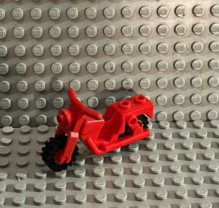 LEGO röd motorcykel