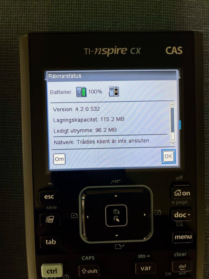 TI-Nspire CX CAS