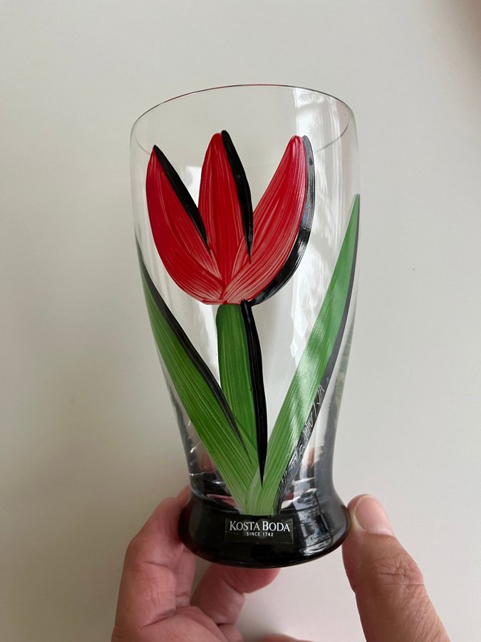 Kosta Boda ”Tulipa” Ulrica Hydman Wallien glas