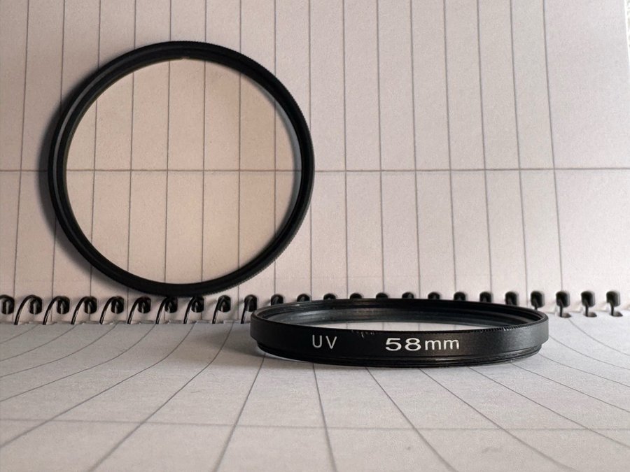 Uv filter 58mm