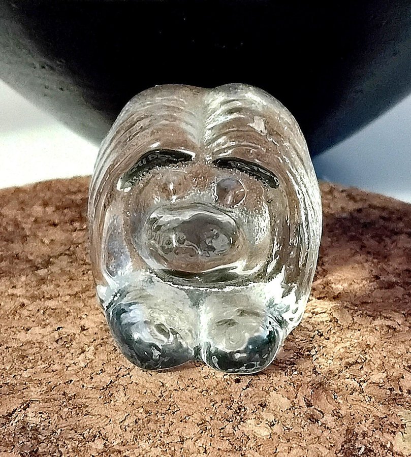 "SAAB" Glas troll Bergdala Kristallglas.