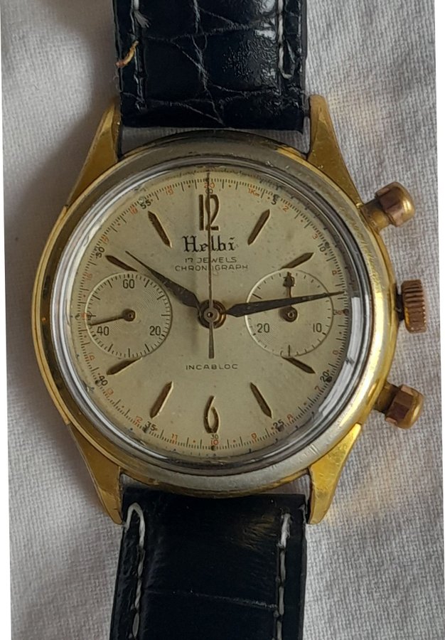 Helbi chronograph fungerar