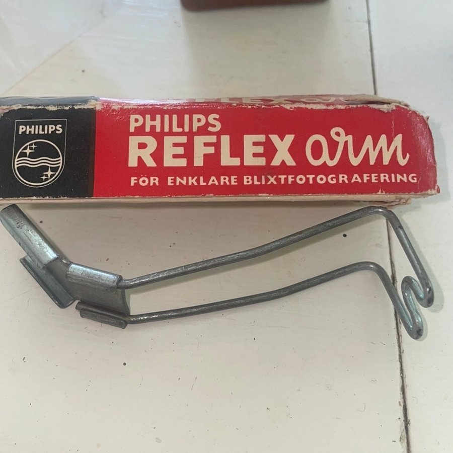 Philips Reflex arm för blixtfotografering