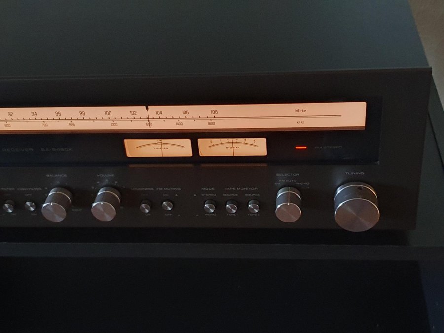 Technics SA-5460K FM/AM Stereo Receiver - som behöver repareras