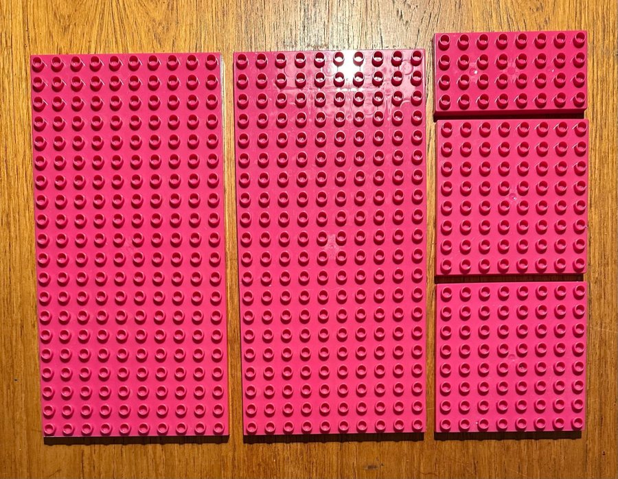 Lego Duplo Grundplader - Pink