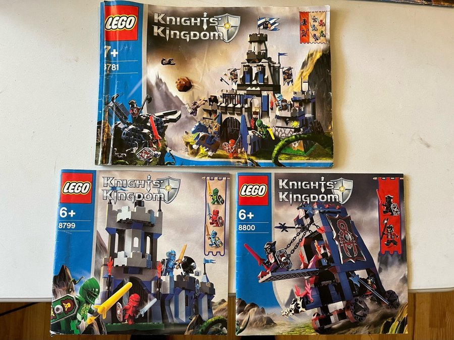 LEGO Knights Kingdom 8781 8799  8800