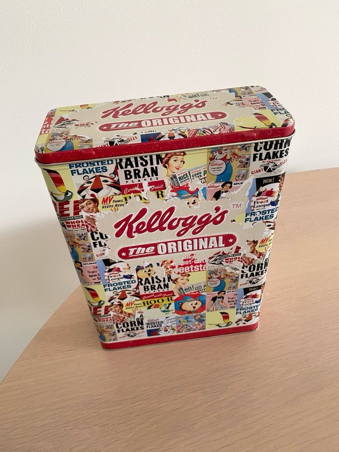 Plåtburk Kellogg's