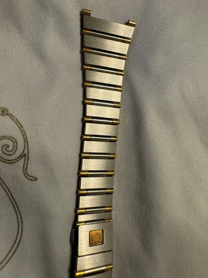 Omega Constellation Armbandsur stål/18K guld