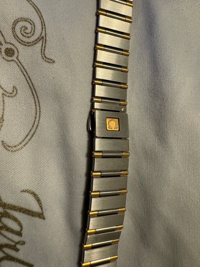 Omega Constellation Armbandsur stål/18K guld