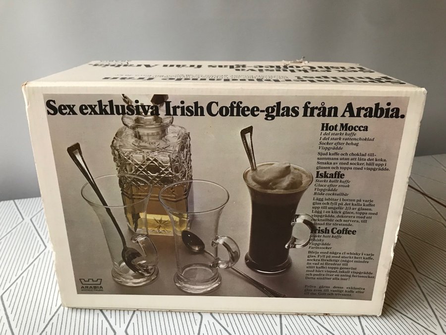 Arabia Irish Coffee-glas NOS