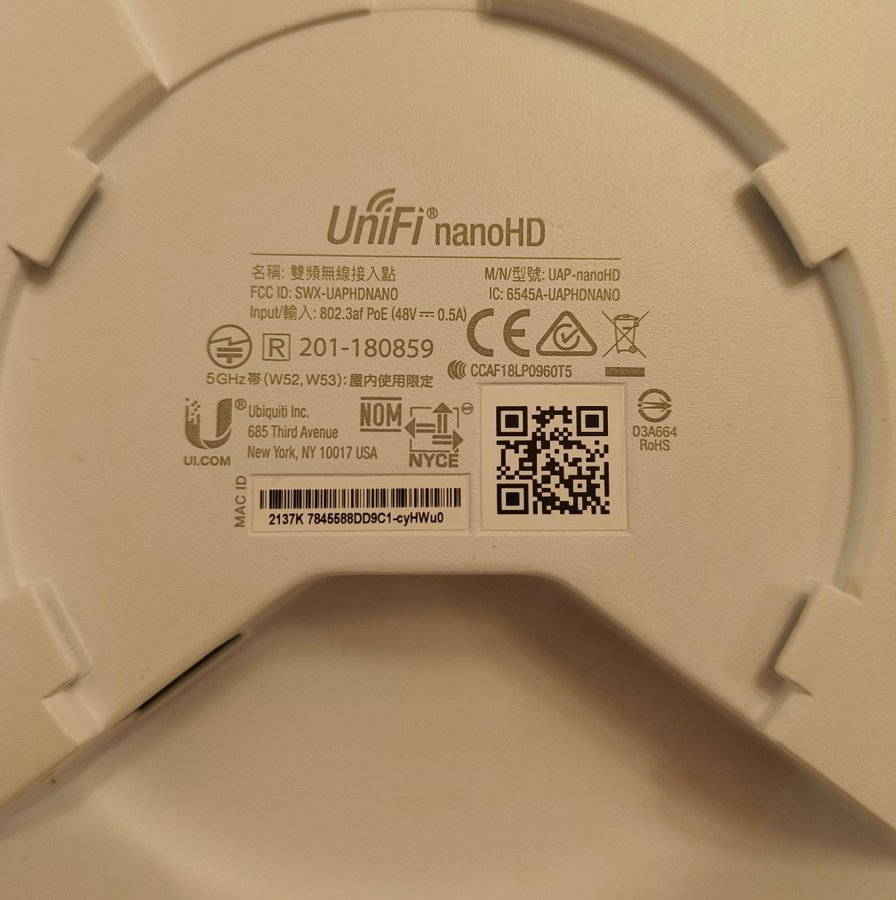 Ubiquiti UniFi nanoHD