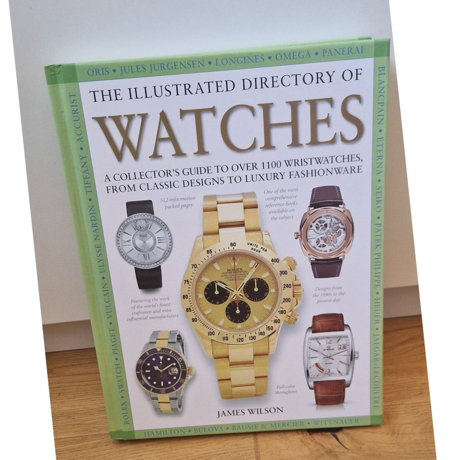 The Illustrated Directory of Watches av James Wilson (2000)