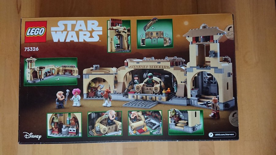 Lego Star Wars 75326 - Boba Fett's Throne Room NY  OÖPPNAD