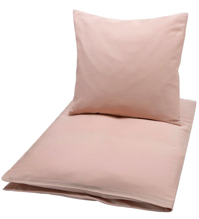 Nytt kvalitativt Müsli by Green Cotton påslakanset, 100x140 cm + 40x45 cm, rosa