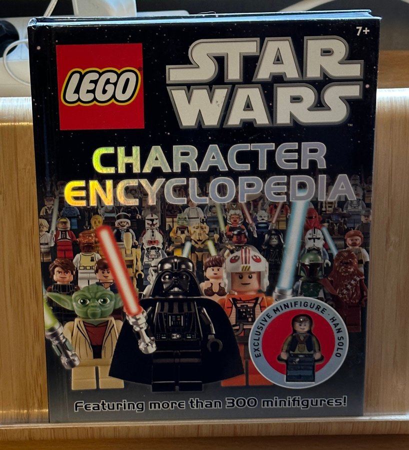 LEGO Star Wars: Character Encyclopedia med han Solo Lego figur