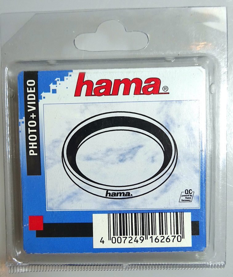 Hama Filter-Adapter Stegrings 62-67. HELT NYTT.