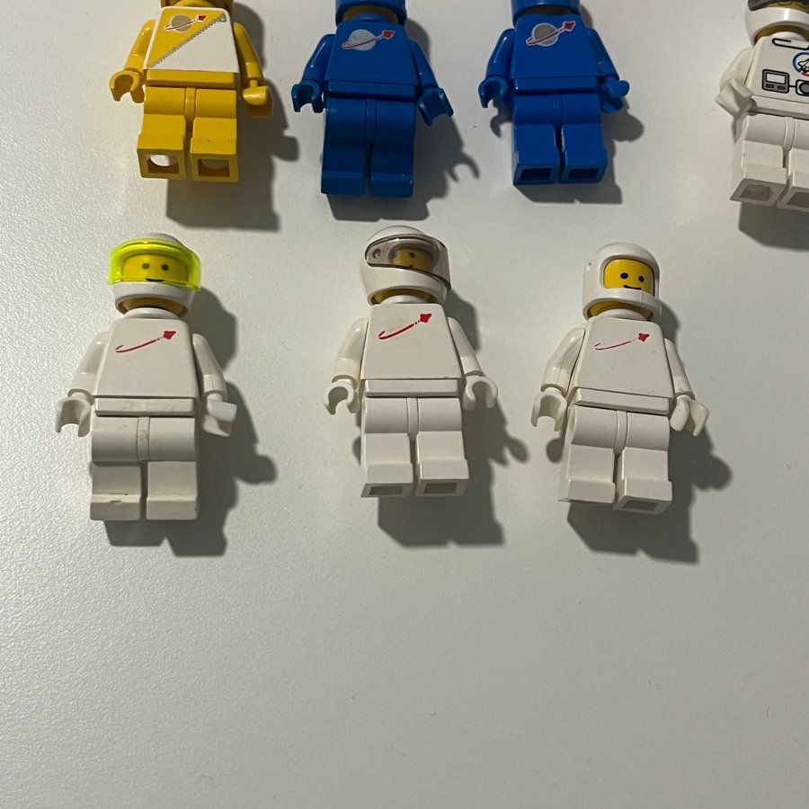 Lego figurer - Astronaut figurer - Retro