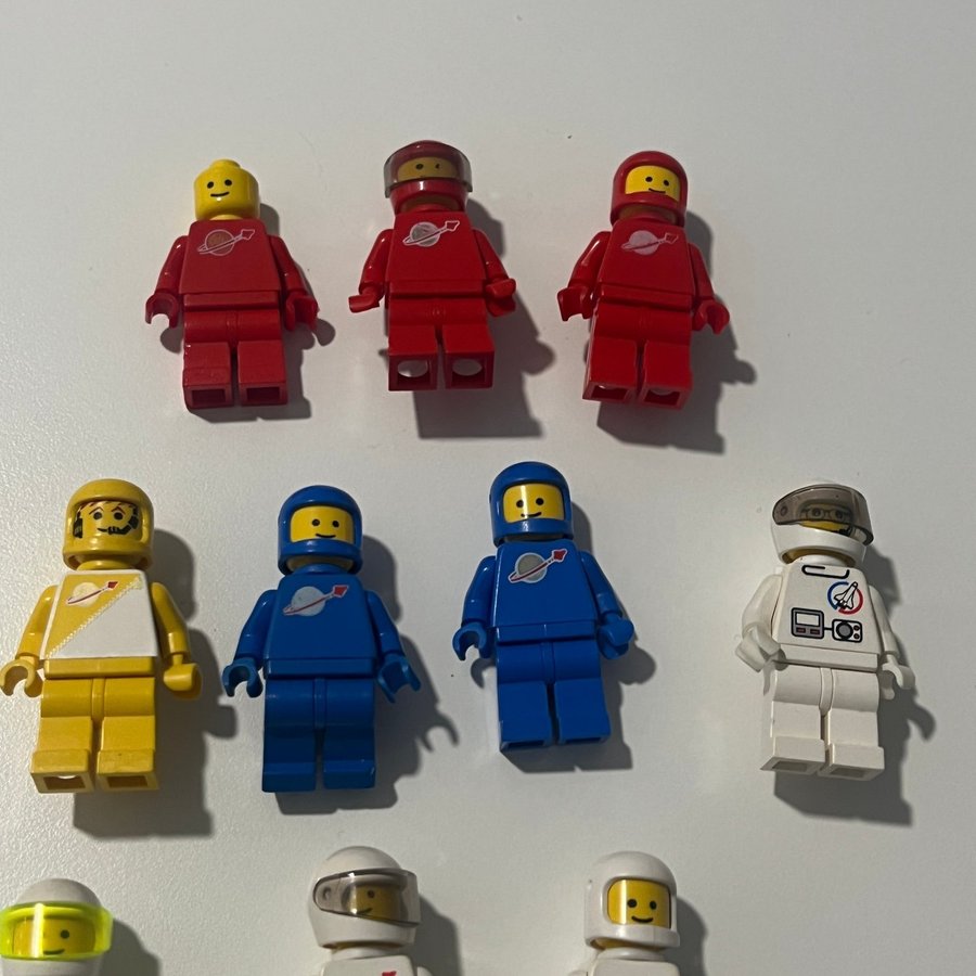 Lego figurer - Astronaut figurer - Retro