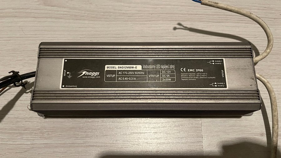 Led power supply 2x30w