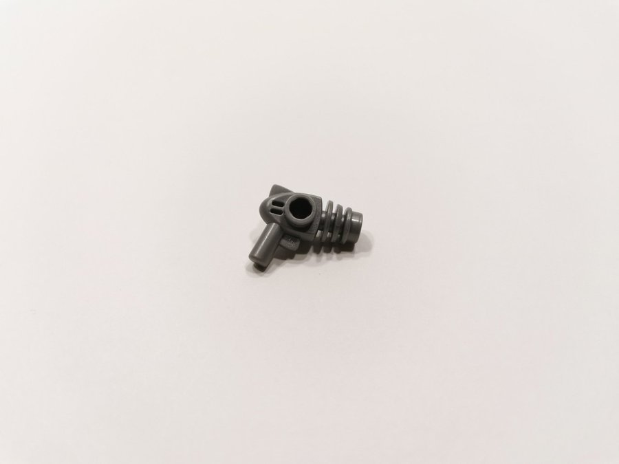 Lego - vapen - pistol - space ray gun - part 87993 - flat silver