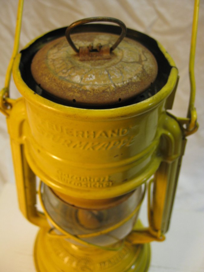 Original Feuerhand 276 Sturmlaterna baby special fotogenlampa