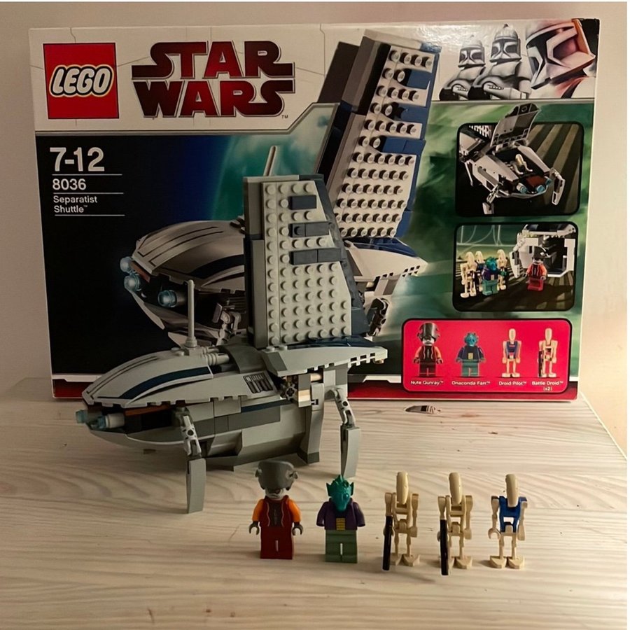 Lego Star Wars 8036 Separatist Shuttle