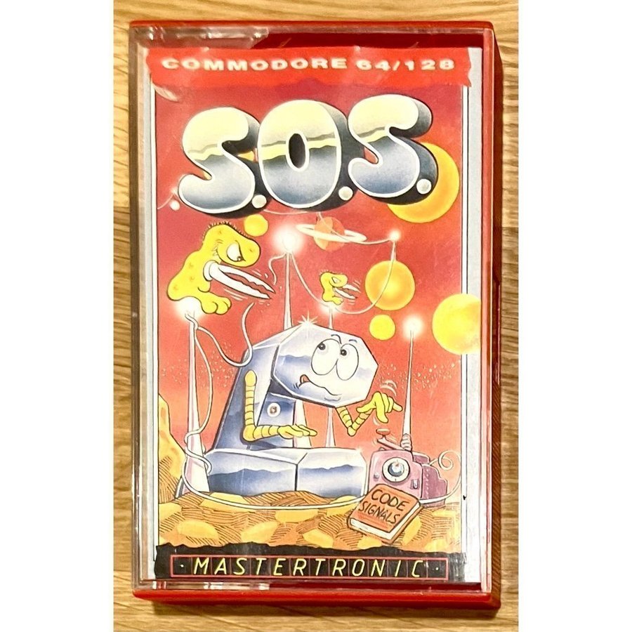 SOS (Mastertronic) - Commodore 64 C64 (Tested)