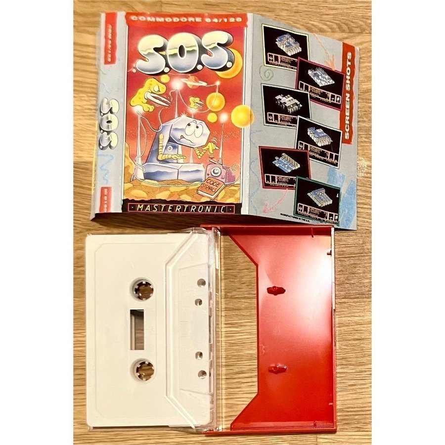 SOS (Mastertronic) - Commodore 64 C64 (Tested)