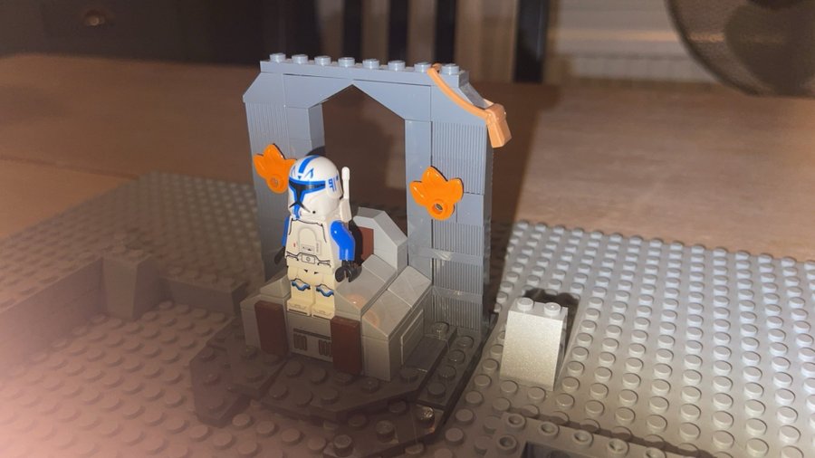 Lego star wars Clone Captain Rex 501st snow