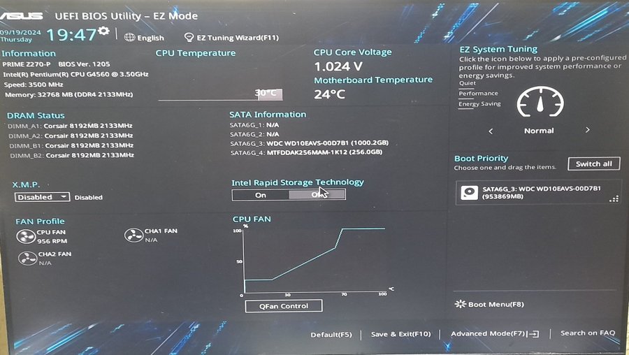 ASUS PRIME Z270-P DDR4 LGA 1151-2