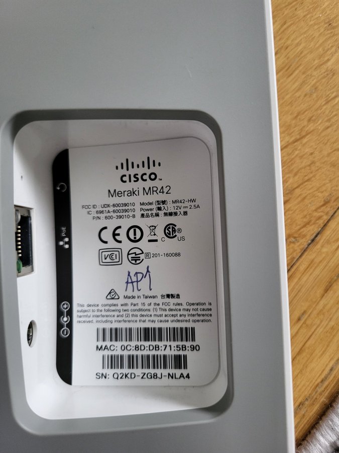 Cisco Meraki MR42