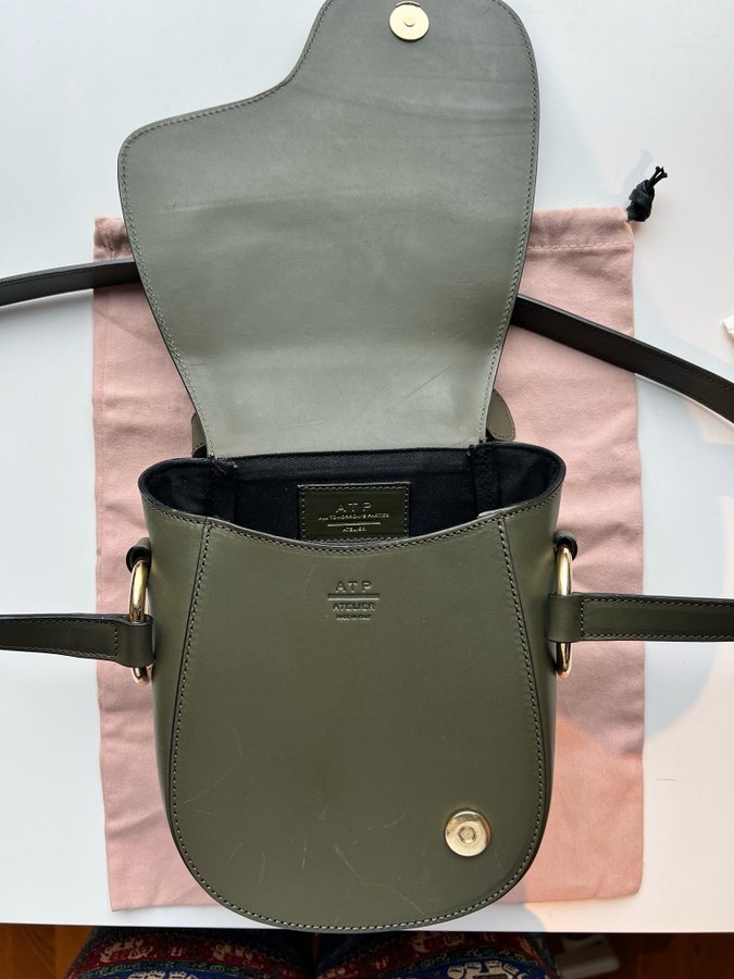 ATP ATELIER Carrara Bag in Khaki Green