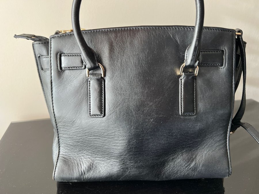 Michael kors tote bag väska skinn läder skinnväska elegant lyx