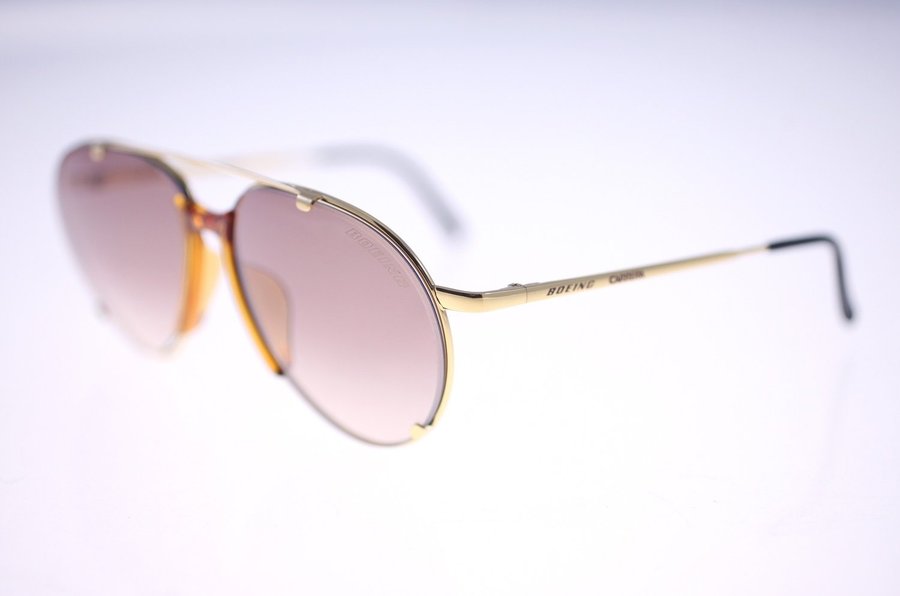 The Boeing Collection by Carrera 5709 40 pilot-style gold sunglasses-circa 1980s