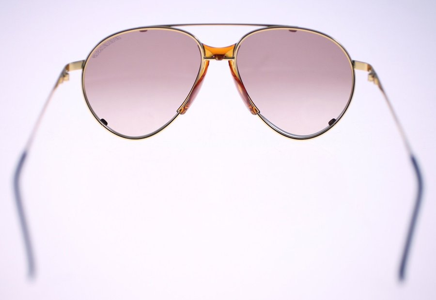 The Boeing Collection by Carrera 5709 40 pilot-style gold sunglasses-circa 1980s