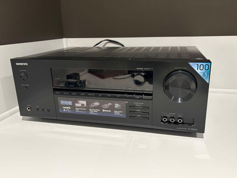 Onkyo TX-SR343 AV-receiver Väldigt bra skick