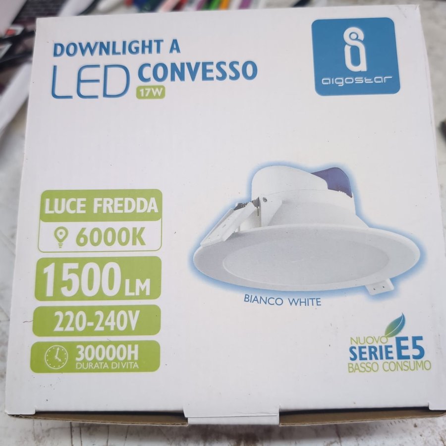 4 st Downlight LED 17W