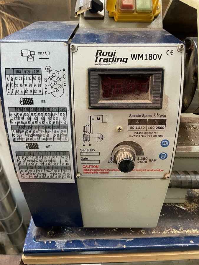 ROGI Trading WM180V svarv