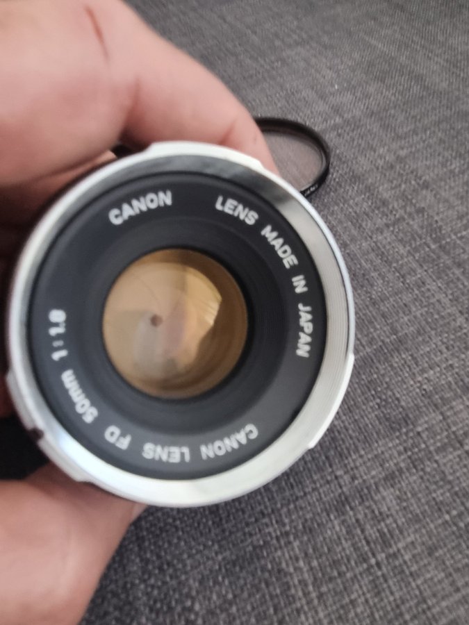 Canon FD 50mm 1:18 Objektiv