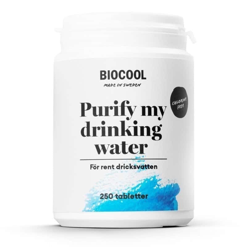 2 st BIOCOOL Purify my drinking water 250 tabletter