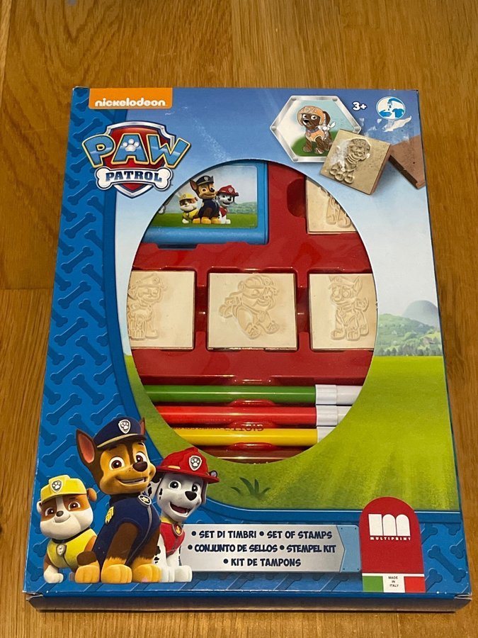 Helt ny Paw Patrol stämpelset