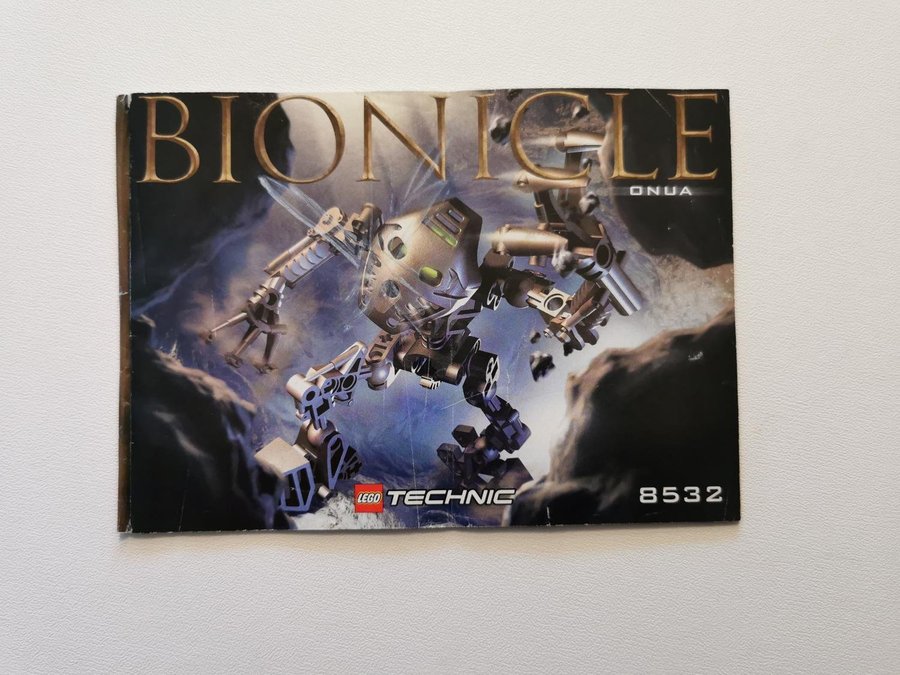 Lego - beskrivning - manual - bionicles - 8532